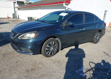 2016 Nissan Sentra Sv from USA, damaged, VIN 3N1AB7AP1GY326301